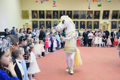 «Август» провел новогодние елки в Вурнарах