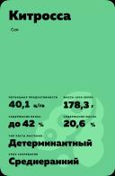 Китросса сорт сои