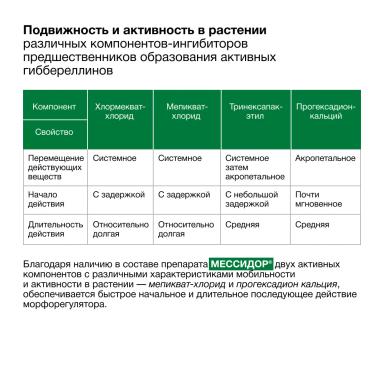 Замедление выработки гормонов-гиббереллинов