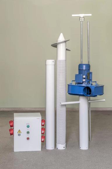 Борьба с очагами самосогревания зерна при хранении при помощи аэраторов ЗВУ