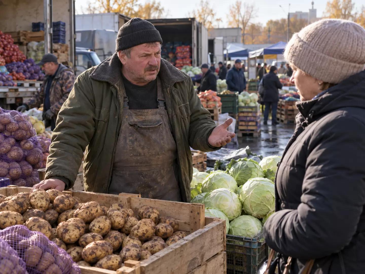 Урожай есть, а борщ дорожает: капуста +38%, картошка +30% — кто наживается?