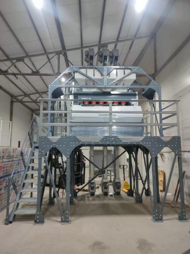 Строительство по перевалке насыпных грузов.