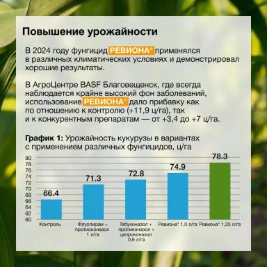 Первые результаты применения фунгицида РЕВИОНА®