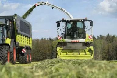 Уборка сенажа и силоса комбайнами Claas Jaguar 850. По всей России