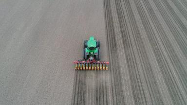 Весенний сев 2025 - отключение секций на перекрытиях с Trimble