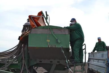 На Агрополигоне «Приволжье» посеяли сою