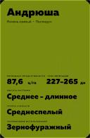 Андрюша сорт озимого ячменя