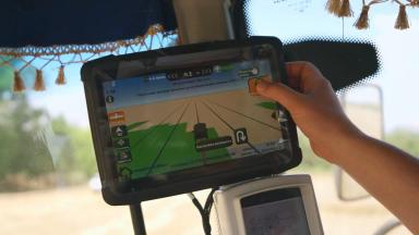 Комбайн Acros 550 и навигация МАХ