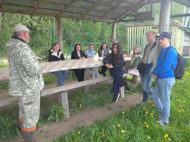 Участники образовательного проекта «Школа фермера» на выездных занятиях