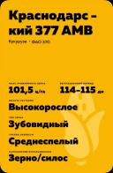 Краснодарский 377 АМВ