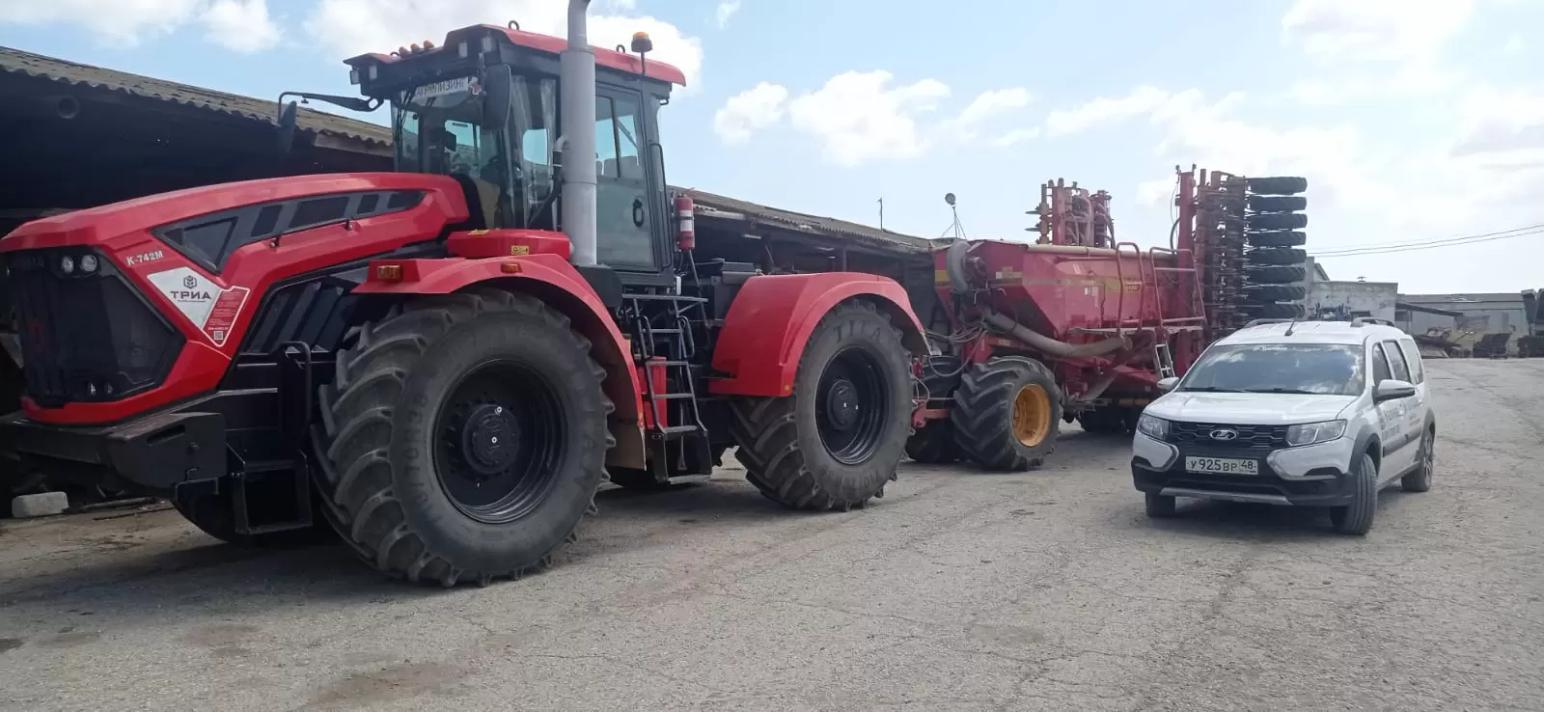 Трактор Кировец + Autopilot Trimble = максимальная точность работы со