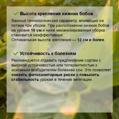 Соевый агрокалендарь