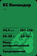 ЕС Командор (ES COMANDOR) сорт сои