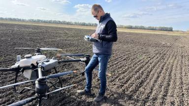 Дрон DJI Agras T40 - невероятная мощь и производительность