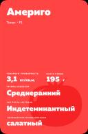 Америго F1 (AMERIGO)