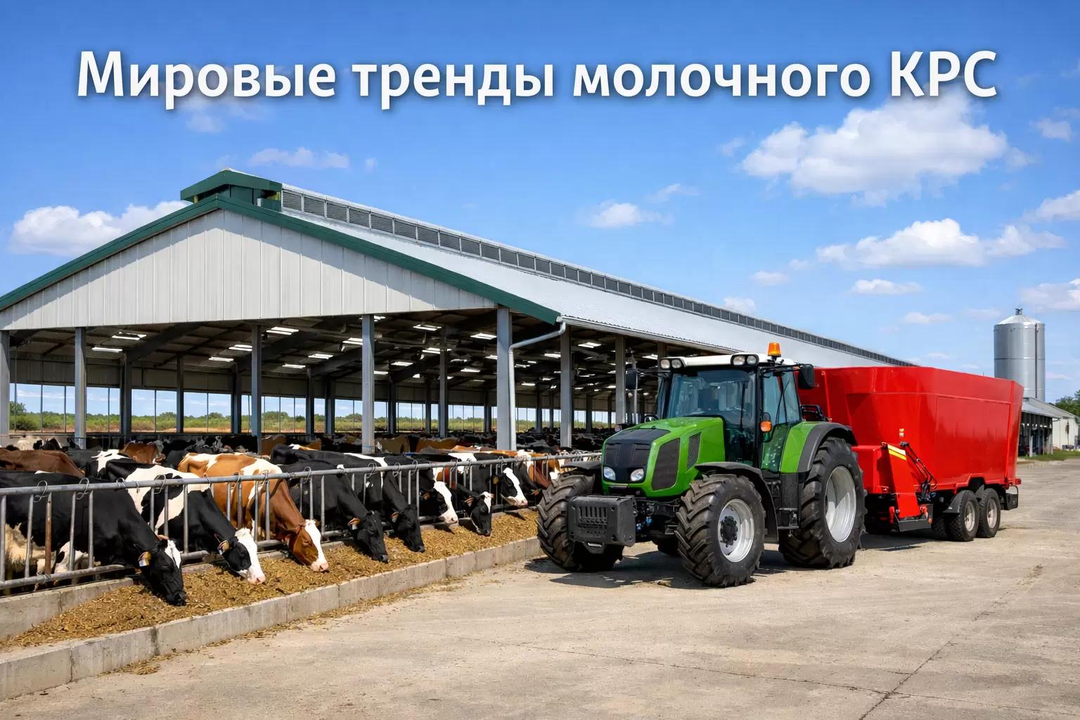 Мировые тренды молочного КРС