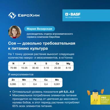 PROкачай сою! "Кормим" сою правильно