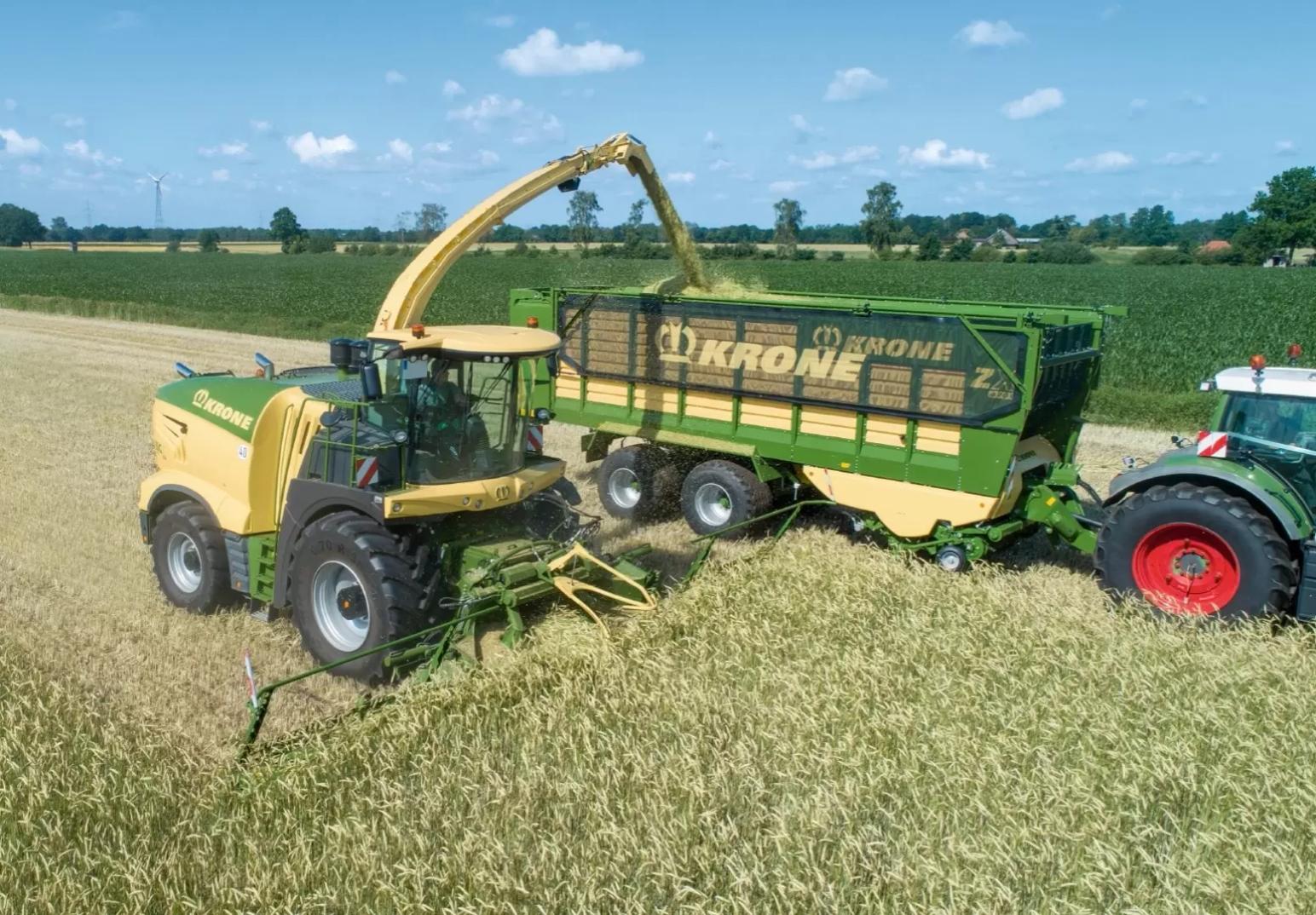Новые кормоуборочные комбайны от Krone: Big X 980 и Big X 1080