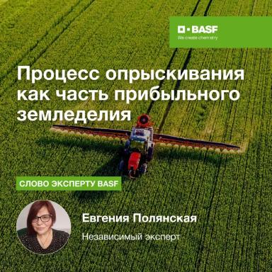 Процесс опрыскивания как часть прибыльного земледелия