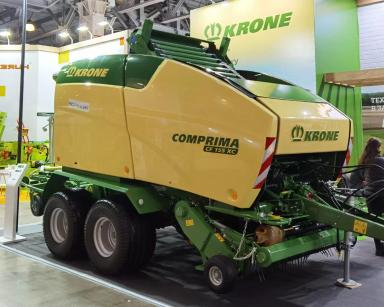 ПРЕСС-ПОДБОРЩИК COMPRIMA CF 155 XC: золото Krone за лучший кукурузный силос.