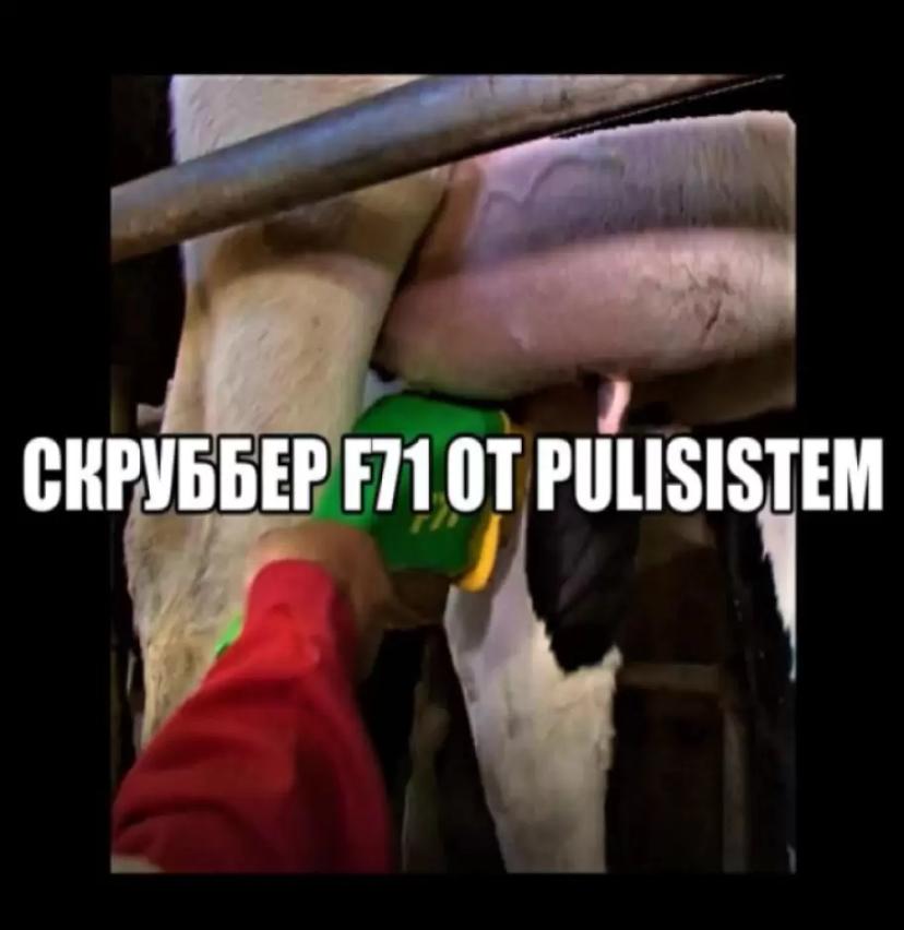 Автоматическая щетка для обработки сосков перед доением Puli-Sistem F71