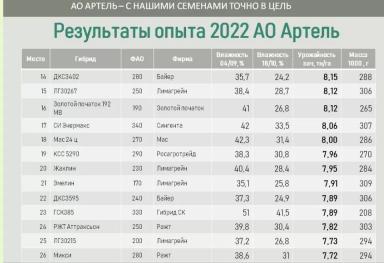 Алгоритм выбора гибрида кукурузы