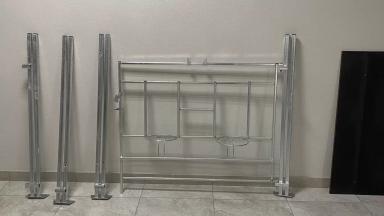 Комплект стоек для установки боксов для содержания телят