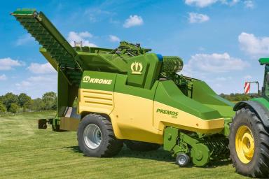 АГРО-ЭКЗОТИКА ОТ KRONE: пеллеты из соломы прямо с поля...