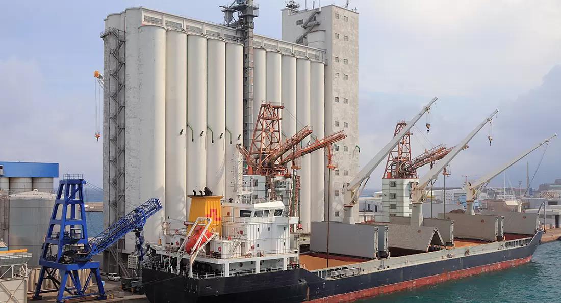 Топ-3 портов России по отгрузкам зерновой продукции за 2021-22 гг.