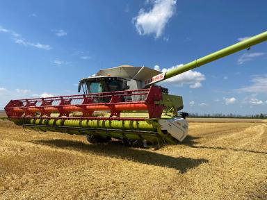Автопилот Итэлма на комбайн Claas