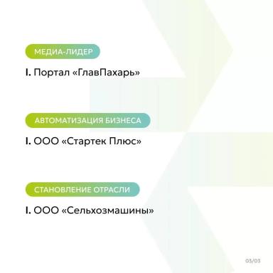 Агродилер года. Названы имена победителей III сезона премии