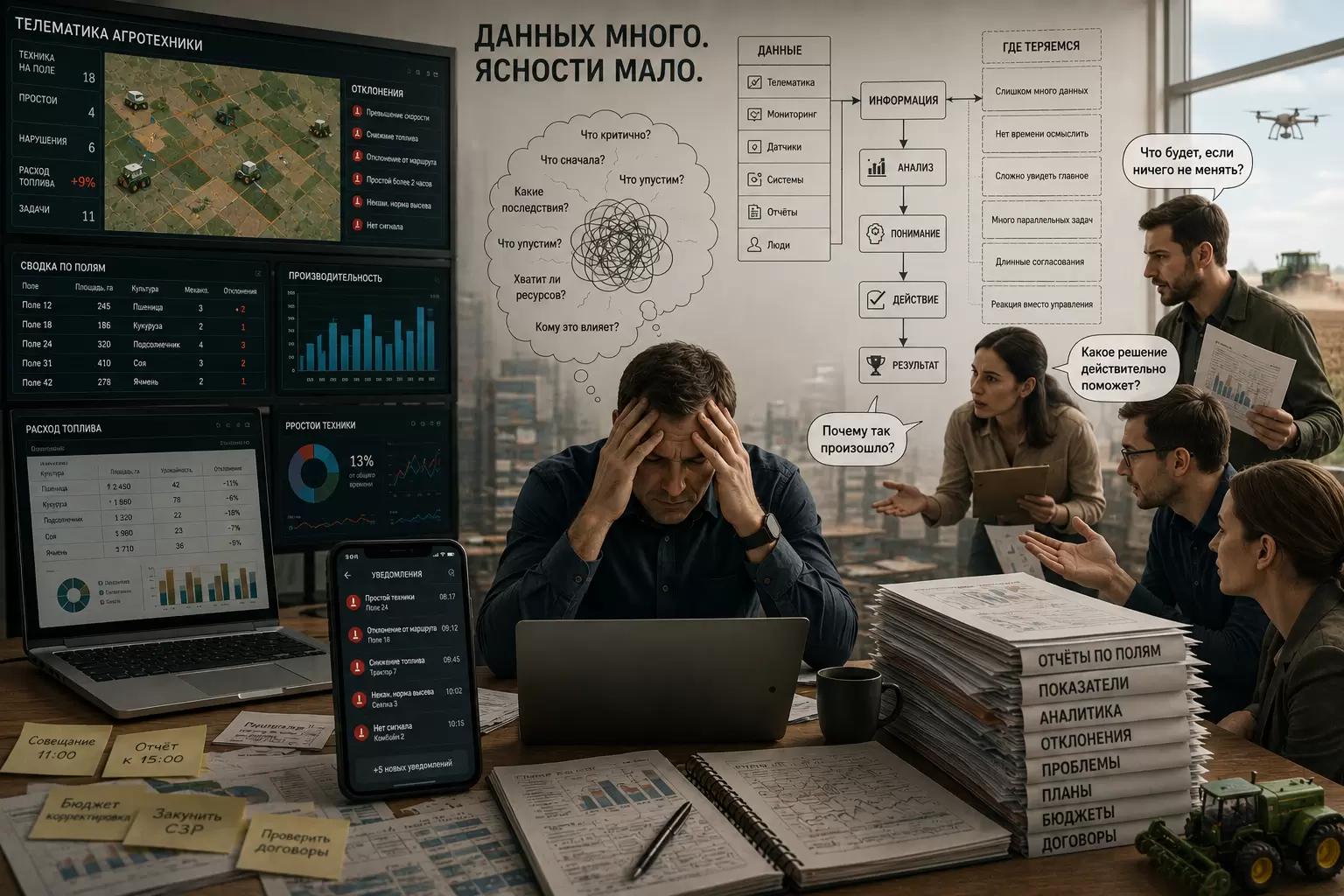 Почему информация не превращается в решение