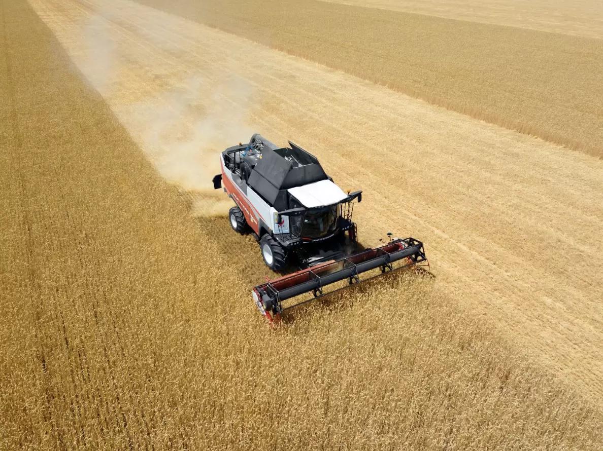 2­-каскадная система очистки OptiFlow на комбайне RSM 161