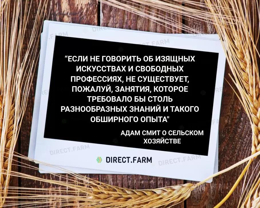 О сельском хозяйстве