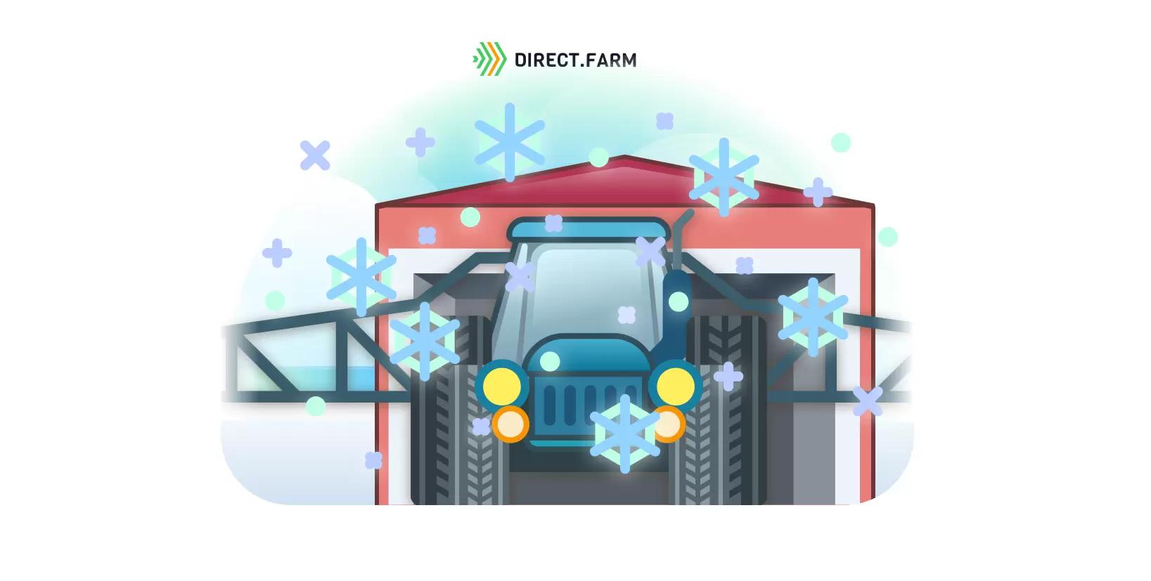 Подготовка опрыскивателя к зимнему хранению