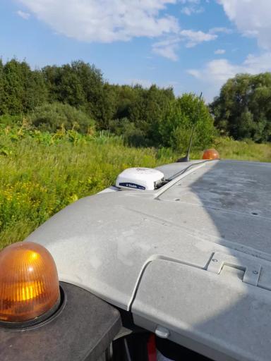 Комбайн Claas Lexion 8600 и Autopilot Trimble