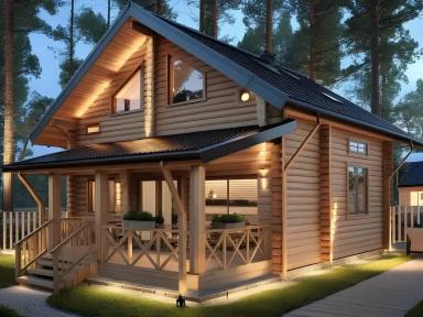 Дом из бруса: плюсы и минусы