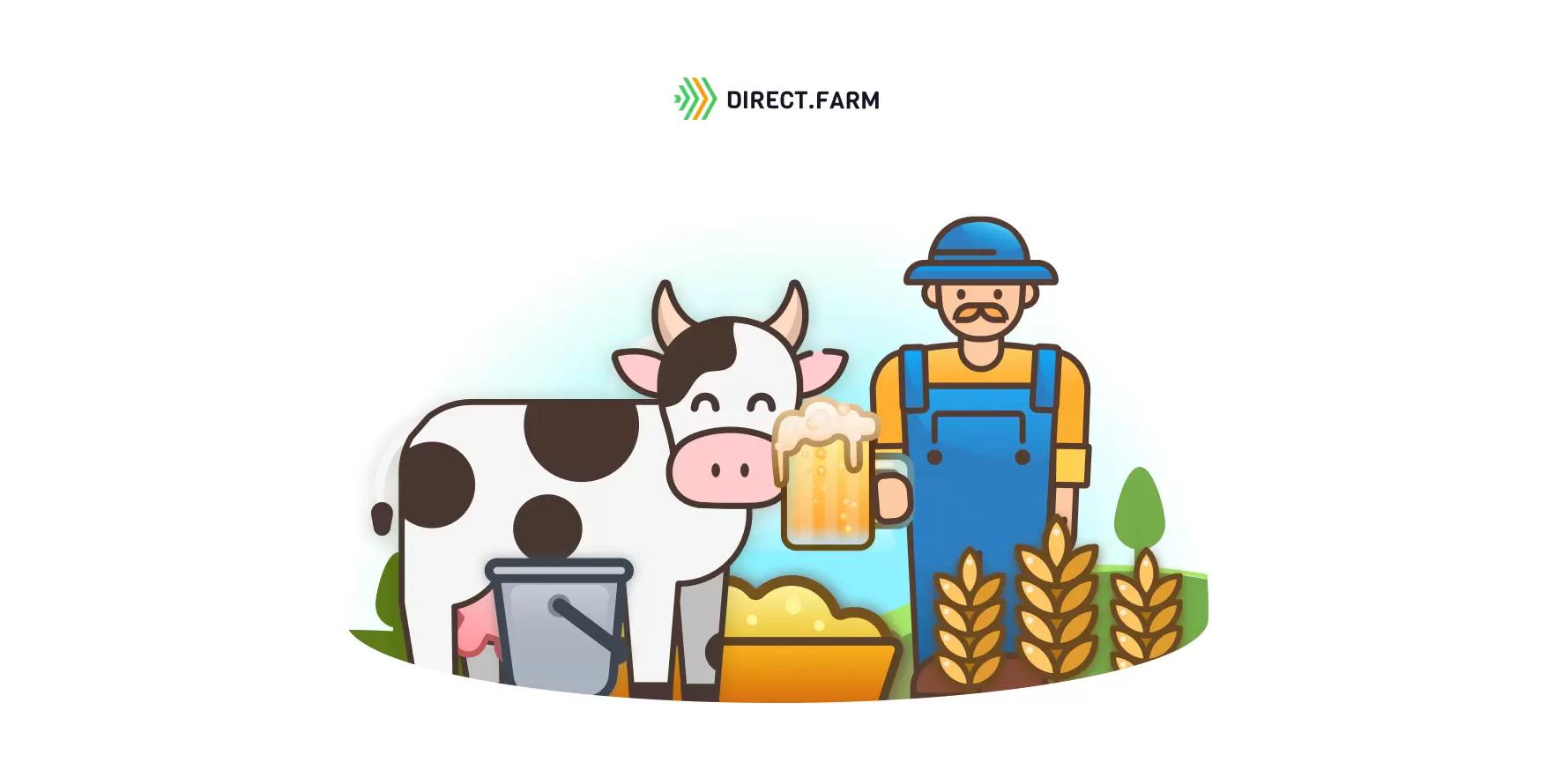 Пивная дробина в кормлении коров