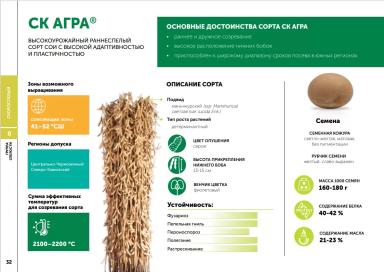 СК Агра сорт сои