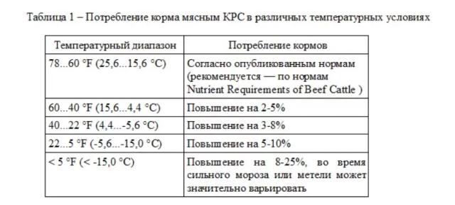 Содержание мясного КРС зимой. Часть 2. Кормление