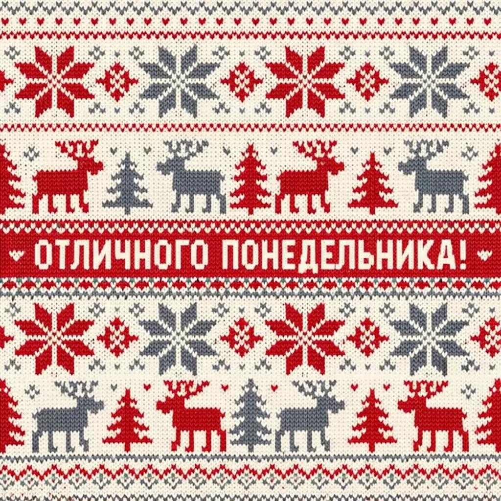 Отличного последнего понедельника 2025 года!