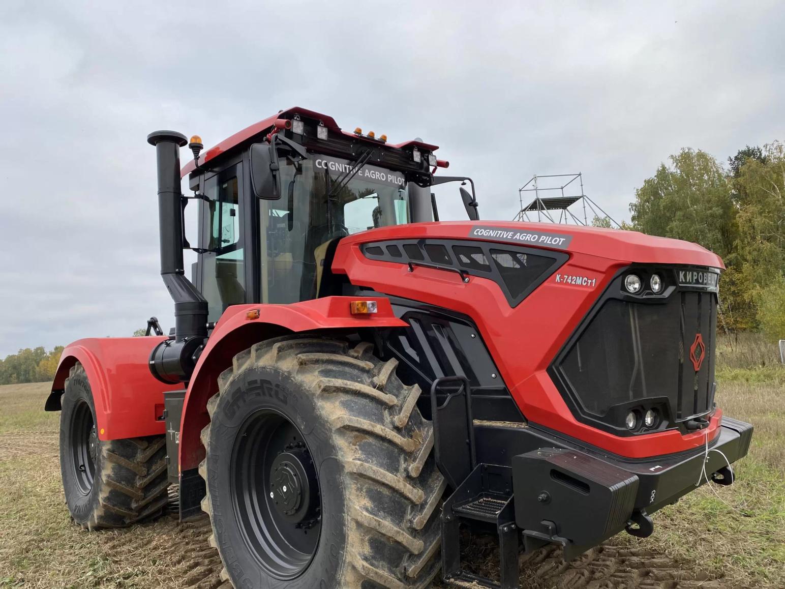 Беспилотный трактор Кировец: совместная разработка ПТЗ и Cognitive Pilot...