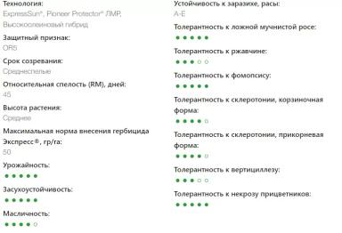 П 64 ХЕ 118 - гибрид подсолнечника Пионер