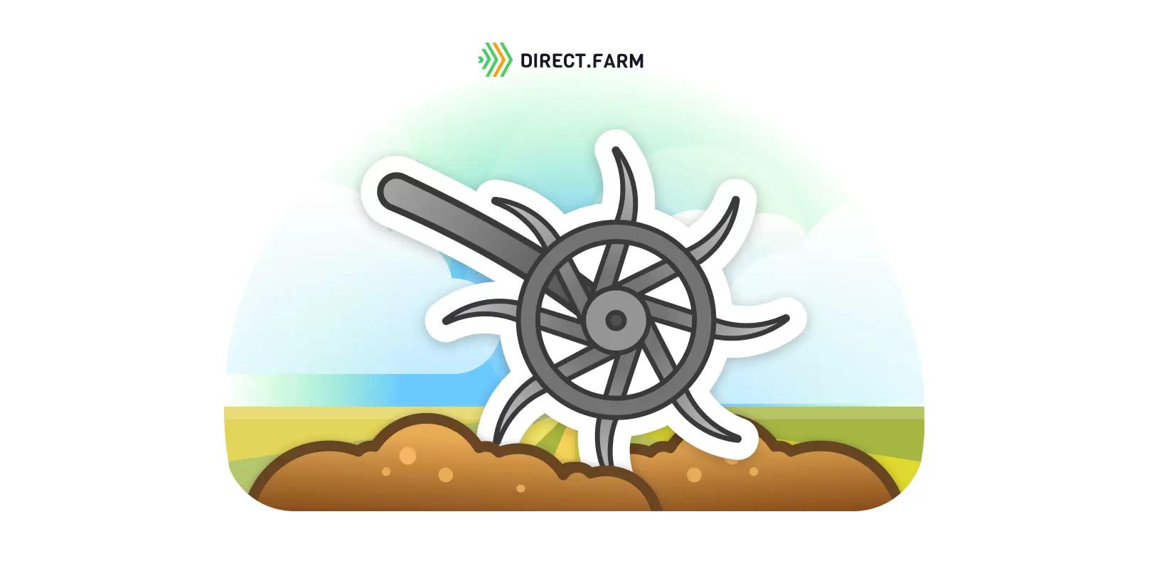 Борона-мотыга ротационная – применение