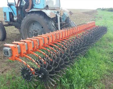 Применение ротационных борон на подсолнечнике