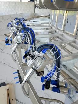 Доильный зал для коз Роторного типа на 72 места Sylco Hellas