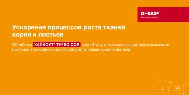 ХАЙКОУТ® ТУРБО СОЯ — турборежим питания и защиты сои