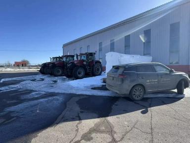 Гидравлический автопилот Trimble - точность работы до 2,5 см