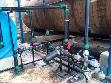 Как правильно чистить растворный узел для удобрений?