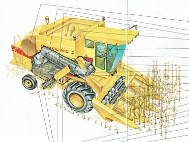 Эволюция комбайнов New Holland - 50 лет технологии Twin Rotor…